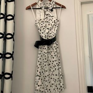 Halter top style dress White House Black Market